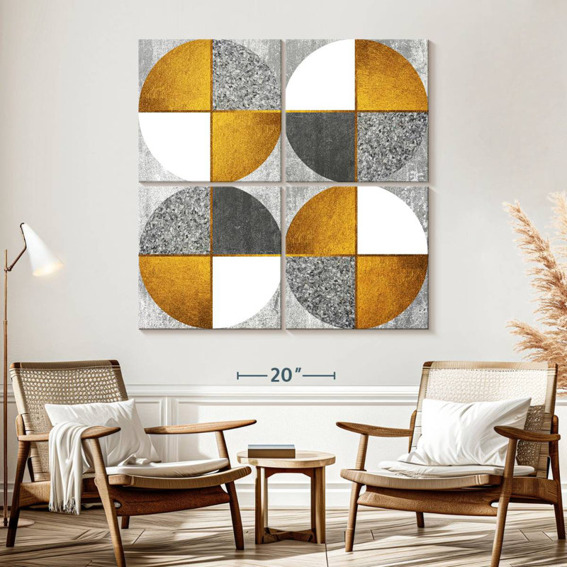 Avery Geometric Circle Quarters