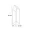 30.8cm W Metal Log Rack-560689298