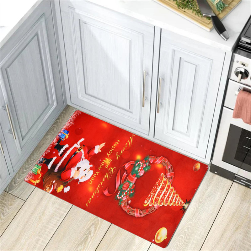 Tapis de cuisine antidérapant Jeneal, Rectangle 2 pi 8 po x 1 pi 8 po