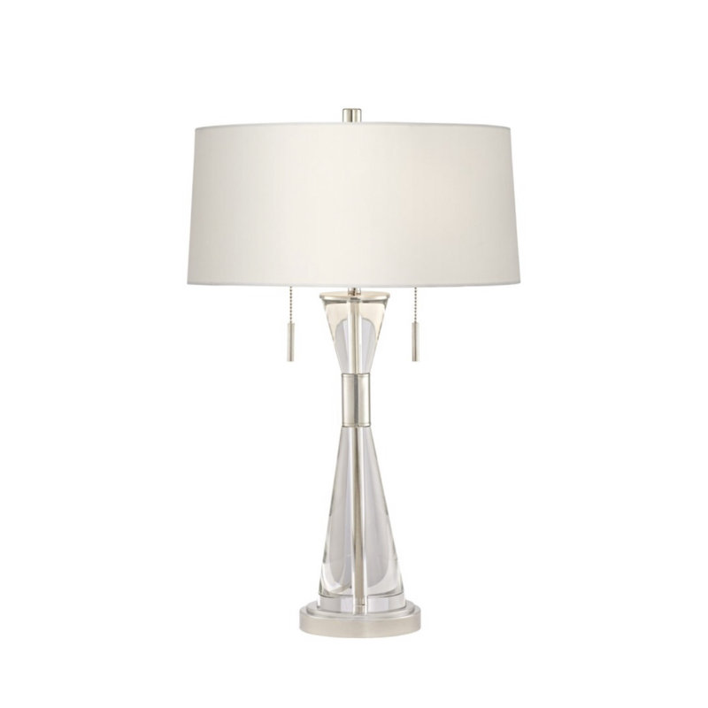 Lampe de table en cristal