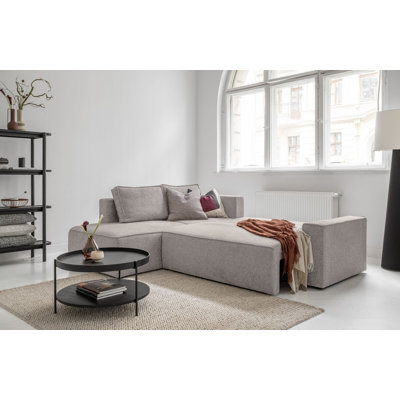 Brave Dave 6 Seater Corner Sofa Bed Chenille