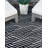 Geometric Black Indoor/Outdoor Area Rug-2095326769