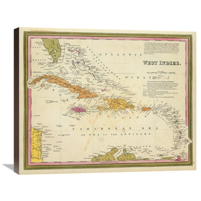 " West Indies, 1846 " by Samuel Augustus Mitchell
