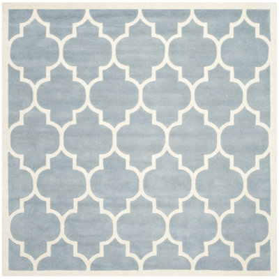 Carolene Hand Tufted Wool Geometric Rug