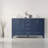 Gela 60'' Double Bathroom Vanity with Marble Top