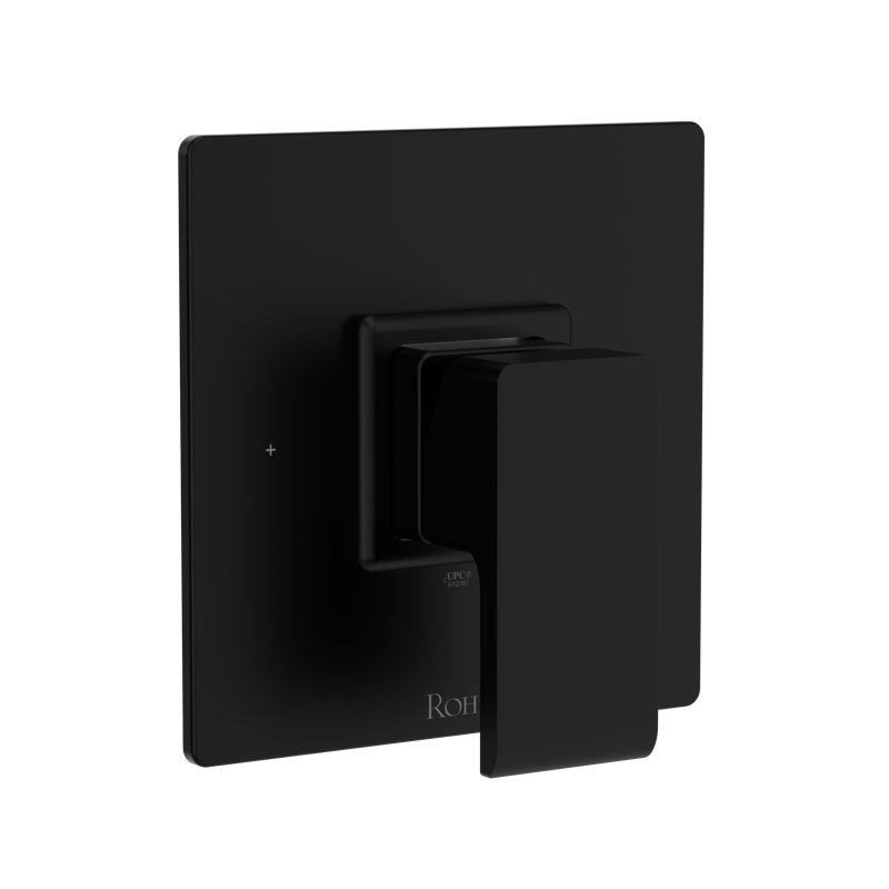 Rohl 1/2" Pressure Balance Trim, Matte Black