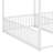 Metal Twin Size House Platform Beds, Two Shared Beds-1372150484