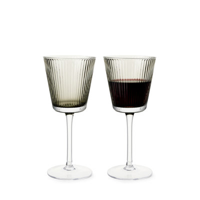 Grand Cru Nouveau Ribbed Wine Glass