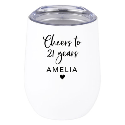 12 oz Gobelet à champagne en acier inoxydable