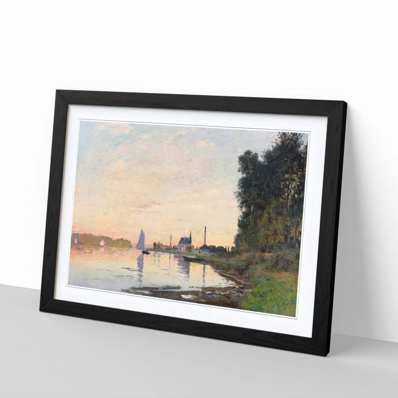 Claude Monet - Single Picture Frame Painting, Black
