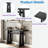 Elegant Console Table With Geometric Silhouette-2062450172