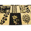 Tapis floral en laine touffeté à la main Debrodie