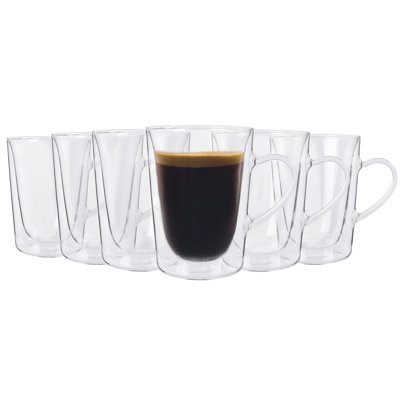 Rink Drink - Double Walled Coffee Glass Cups