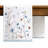 Maison d'Hermine Ice Florals 100% Cotton Table Runner - Single Layer - 14.5" x 108"-52951089
