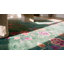 Antique Room Size Wool Pile Green Color Hand Knotted Chinese Art Deco Carpet