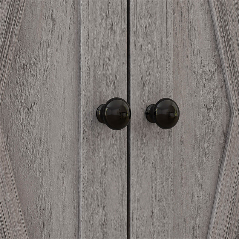 Armoire de rangement, buffet avec tiroir Farmhouse, gris délavé, Gris