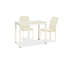 Gemius Glass Top Metal Base Dining Table-351945016