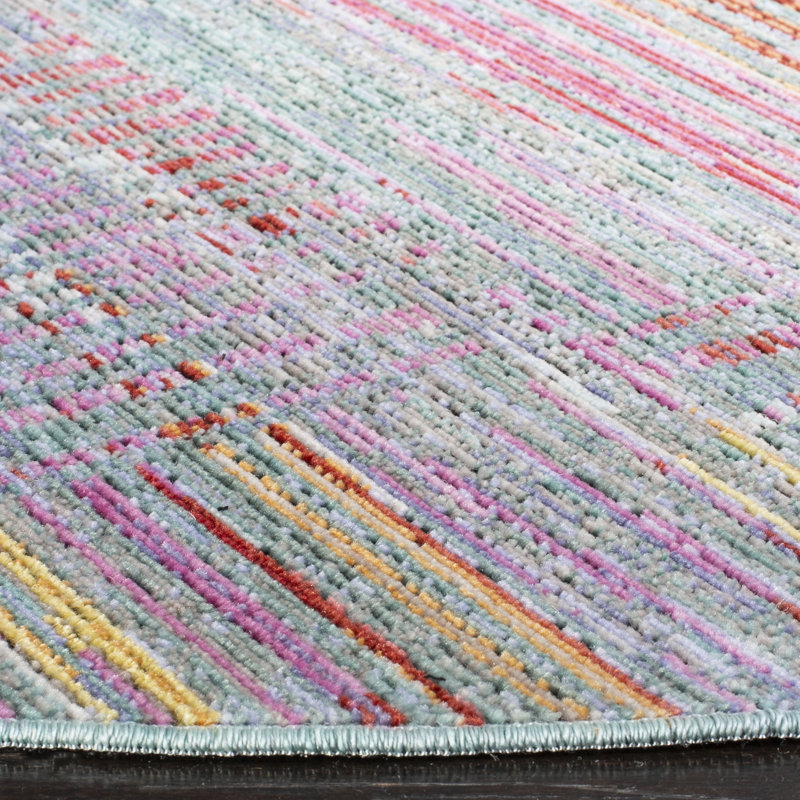 Langton Performance Abstract Rug, Round 6'