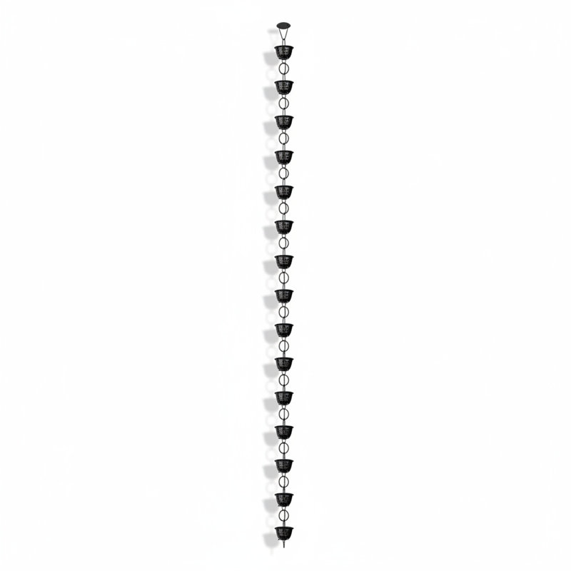Aluminum No Subject Rain Chain