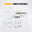 Thermostatic Complete Rainfall Shower System with Rough in-Valve-90878906