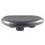 Table basse ronde grise ultrabrillante