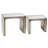 Ziegler Mirrored Glass Top Nesting Tables