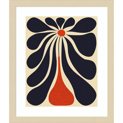 Lazy Flower Print by Alisa Galitsyna