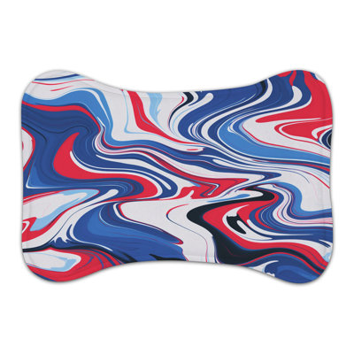 Marble Patriot - Tapis d'alimentation en os 1 pièce