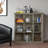 Artisan 43"W Solid Wood 9 Cube Bookcase and Storage Unit with Fixed Shelves-1538999746
