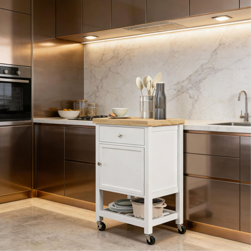 Mobile Kitchen Island,Rolling Kitchen Cart