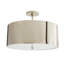 3 - Light 19.5 " Drum Semi Flush Mount-40082064