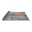 Tapis bleu / orange Bruyere-1027640197