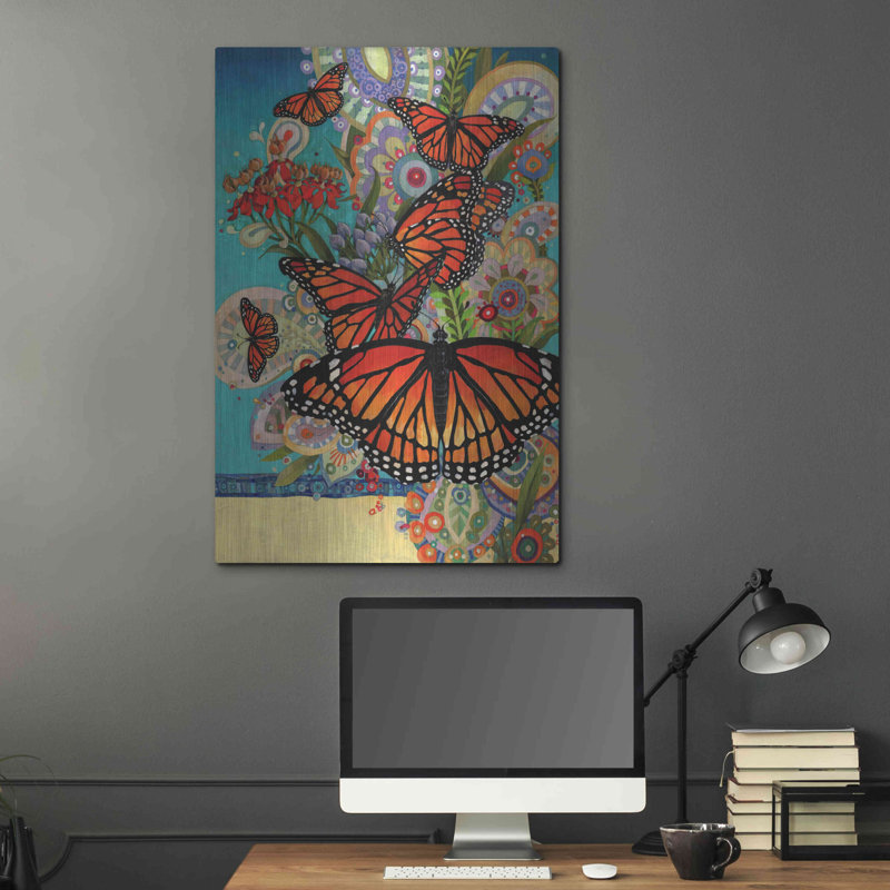 «Monarch Madness» par David Galchutt, H 36 po x l 24 po