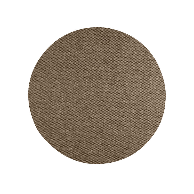 Tapis d'intérieur / extérieur tissé à la machine Estol, Rond 9 pi