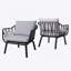 Fauteuil club d'extérieur en PP (ensemble de 2)-1844617944