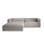 4 Seater Left Corner Sofa - Corduroy - Contemporary Style-1488647517-1498935493