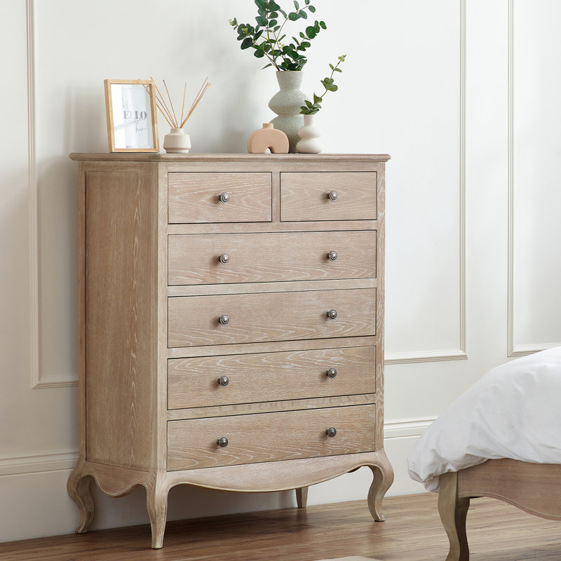 Satilla 90cm W 6 - Drawer Chest of Drawers