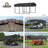 Galvanized Steel Carport, 10X15X7