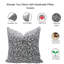 Décor FabHivine hHme, coussins décoratifs, décor de chambre esthétique, housses de coussins décoratifs, taie d'oreiller, Noël, impression de bloc - forêt noire-1140172454-1140172463-1075080363