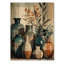 Vase en céramique vert et orange Soulful-1074891696