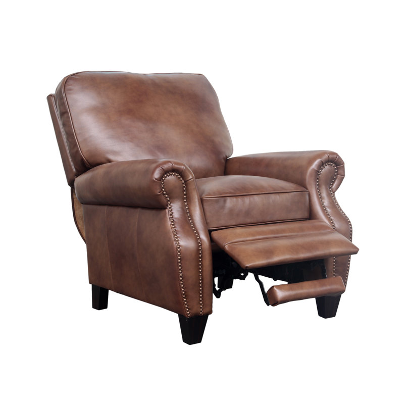 Alegna Recliner, Wenlock Tawny Split Grain Leather