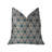 Pineapple Slice Geometric Linen Reversible Throw Pillow-282221663