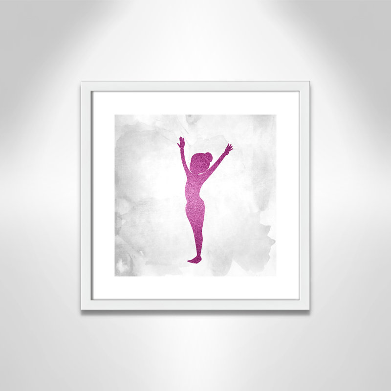 Gymnastique 2, H 17 po x l 17 po x P 1,19 po, Encadré de boîte blanc