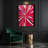 Abstract Shapes 20 Red Canvas Wall Art