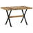 Dining Table 120X60x76 Cm - Rough Mango Wood - Rustic & Durable Design