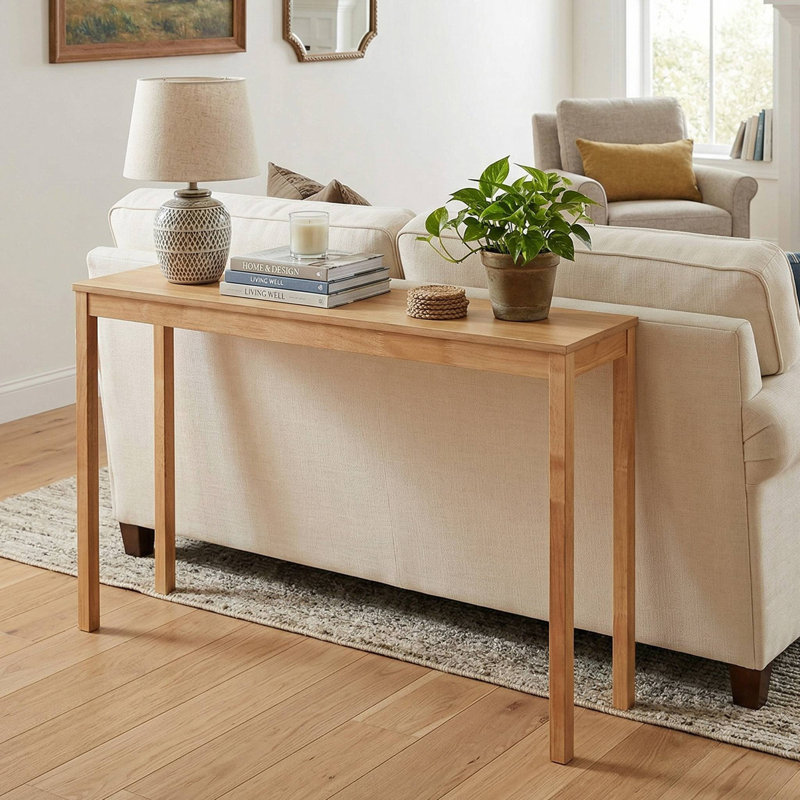 Console-canapé en bois Modern, Natural