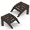 Adirondack Ottoman, HDPE Weather Resistant Adirondack Chair Footrest
