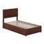 Lit plateforme en bois massif avec pied de lit et gigogne Lamarkus-1602347298-1602347297