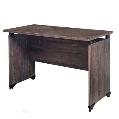 Bureau d'écriture Urban Farmhouse en bois composite gris rustique, durable et écologique pour les espaces de travail modernes