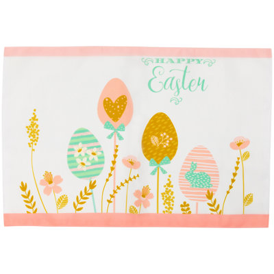 Polyester Abstract Rectangle Placemat